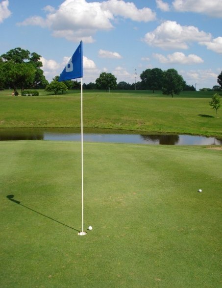 Green view at Tri-County Golf Course